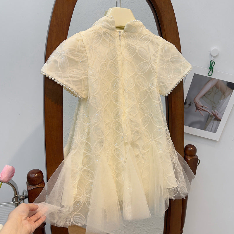 Lightweight Mesh Dress for Girls