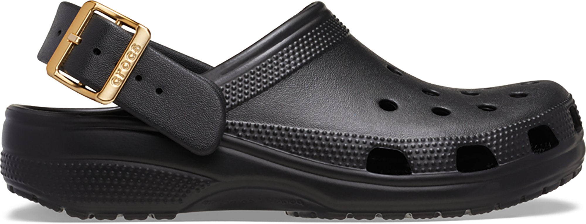 Crocs Classic Metallic Buckle Clogs