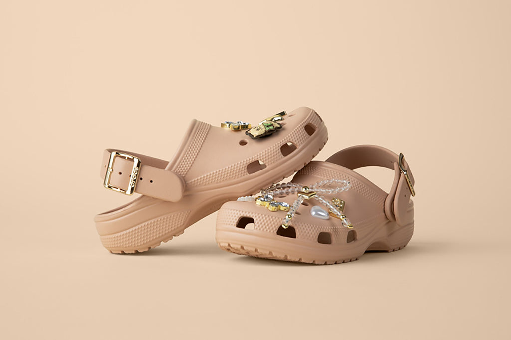 Crocs Classic Metallic Buckle Clogs