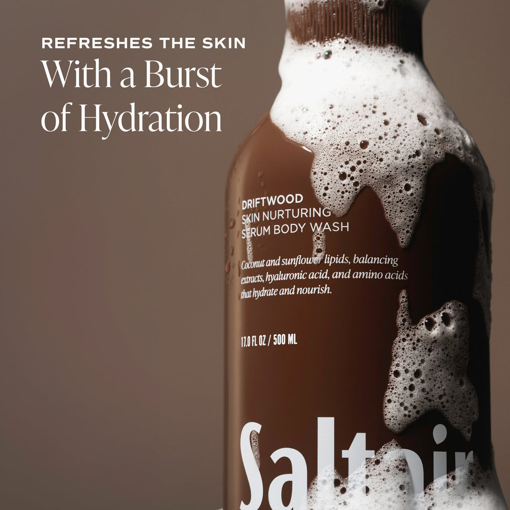 Saltair Exotic Pulp Refining Serum Body Wash 17 fl oz