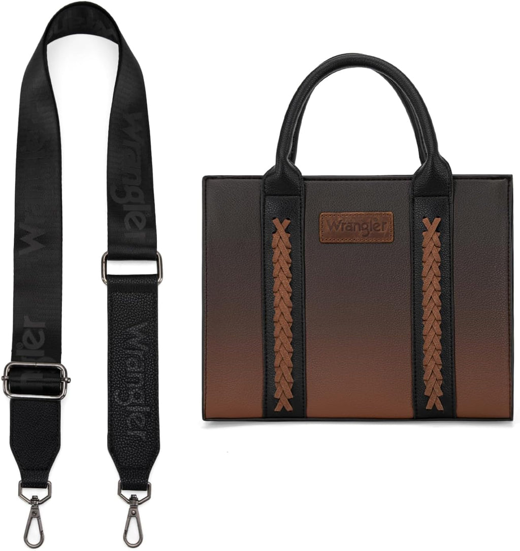 Montana West Wrangler Women's Vegan Leather Tote Bag