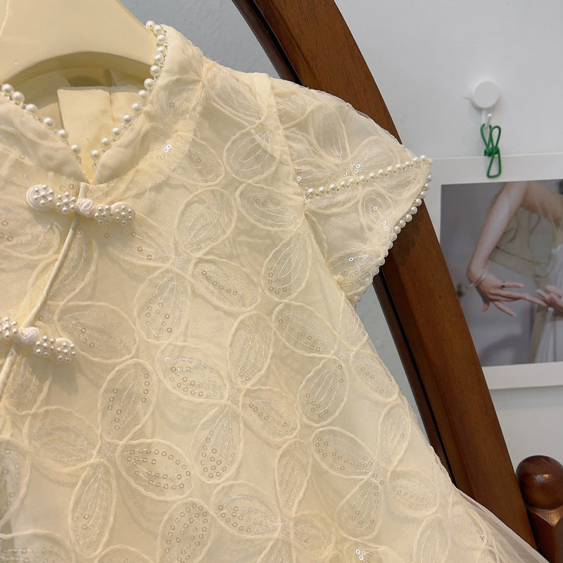 Lightweight Mesh Dress for Girls