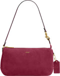 Coach Women's Natural Grain Leather Plaza Bag