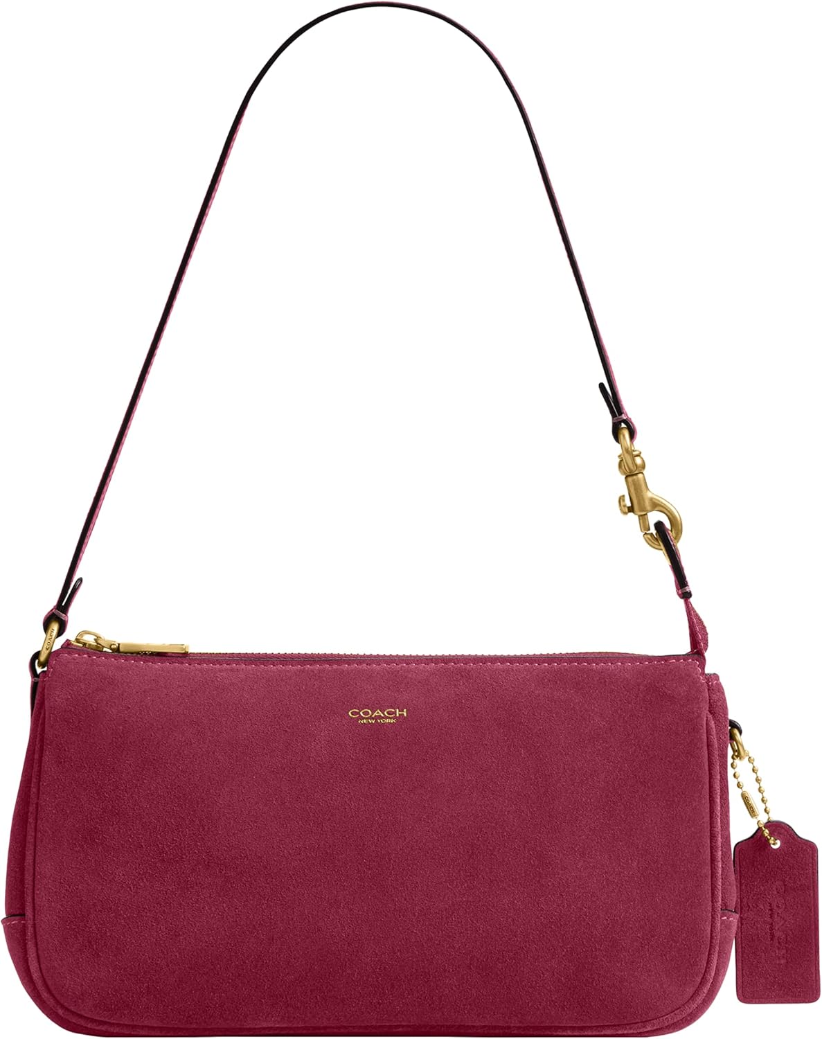 Coach Women's Natural Grain Leather Plaza Bag