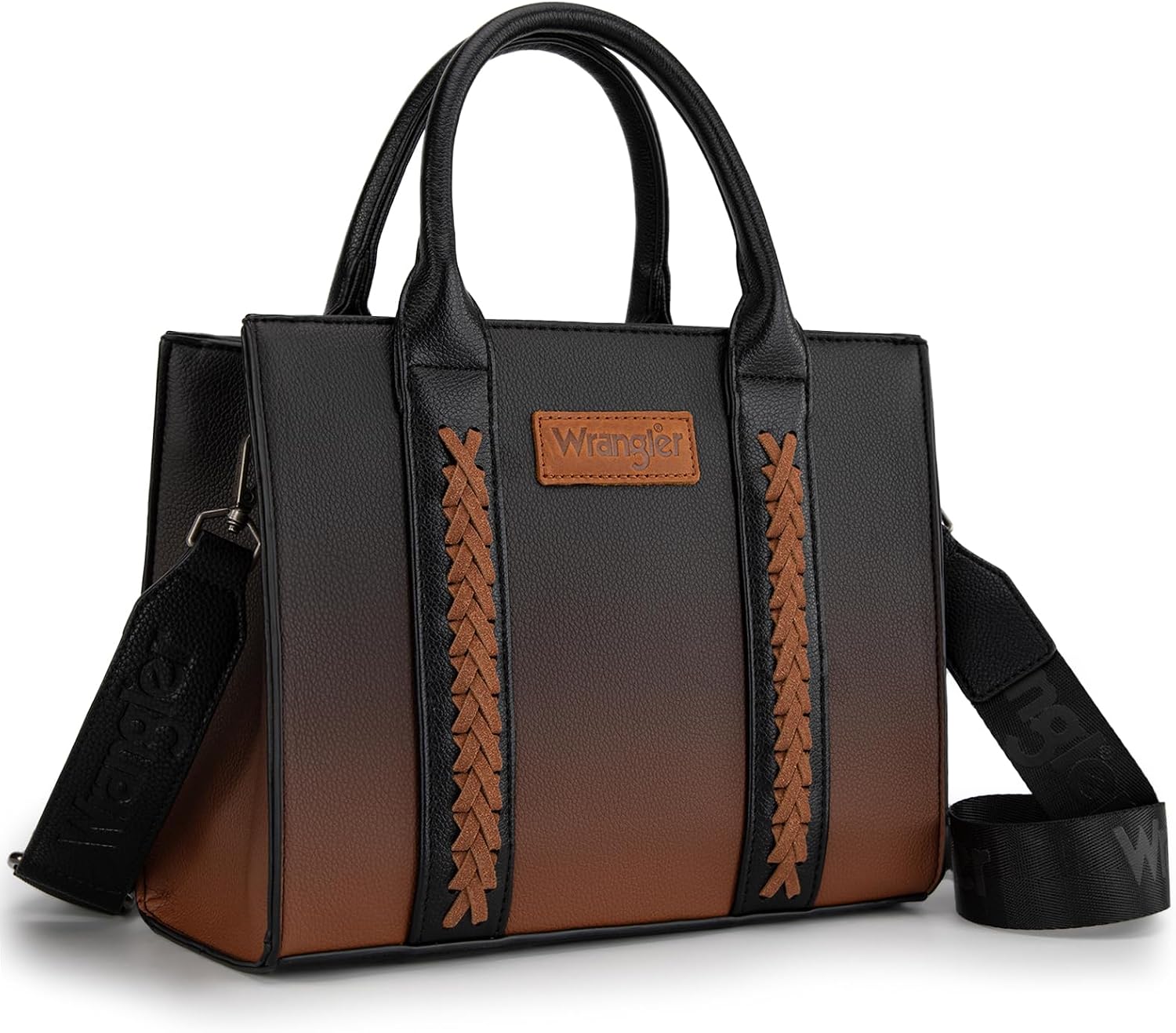 Montana West Wrangler Women's Vegan Leather Tote Bag