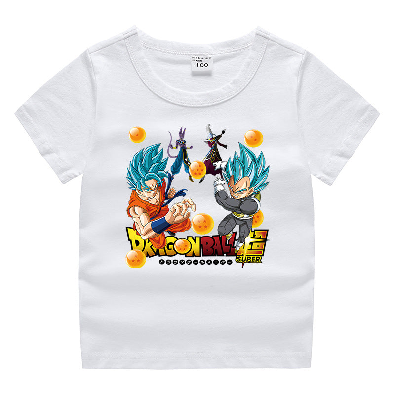 Children's summer clothing short sleeved T-shirt