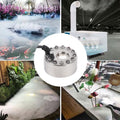 Small Ultrasonic Mist Maker Fogger – Automatic Pond Fog Machine for Garden, Pool, Fountain & Halloween Decor