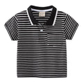 Short Sleeve Polo Shirt for Boys Cartoon Printed T-Shirt Kids Boy's Clothing