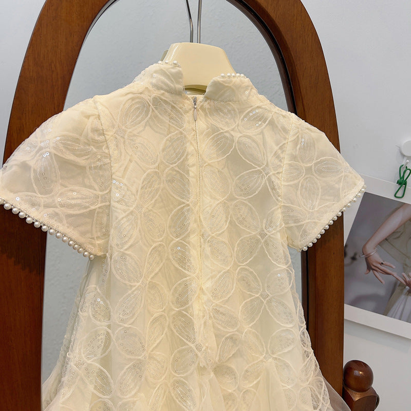 Lightweight Mesh Dress for Girls
