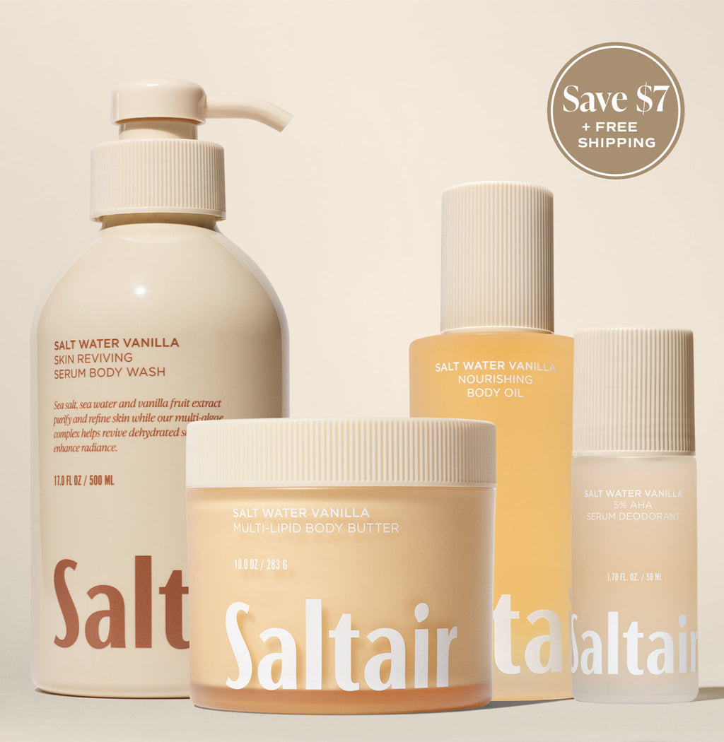 Saltair Salt Water Vanilla Body Rituals Set