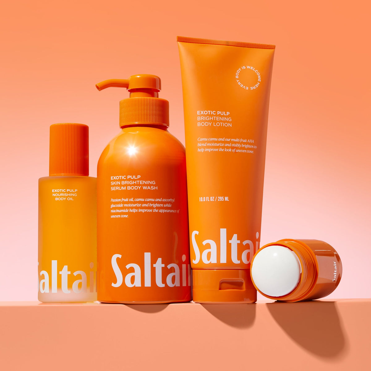 Saltair Exotic Pulp Refining Serum Body Wash 17 fl oz